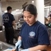 USS Ronald Reagan (CVN 76) Sailors prepare lunch