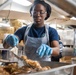 USS Ronald Reagan (CVN 76) Sailors prepare lunch