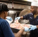 USS Ronald Reagan (CVN 76) Sailors prepare lunch