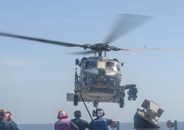 USS Laboon (DDG 58) Conducts Flight Quarters in the Red Sea