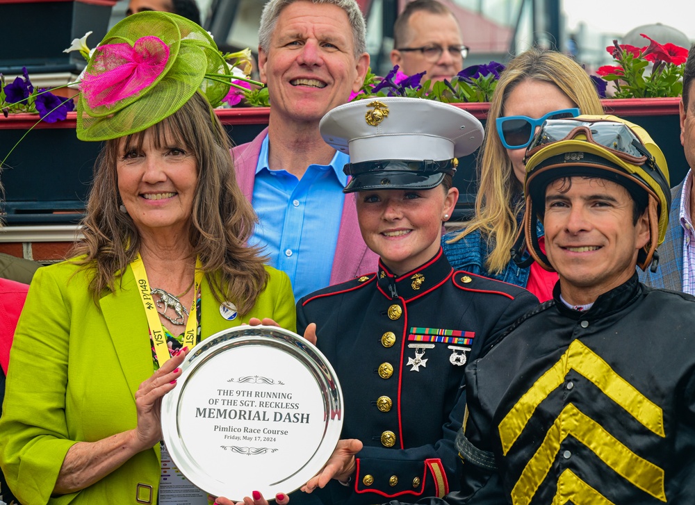 Marine Corps Mounted Colored Guard