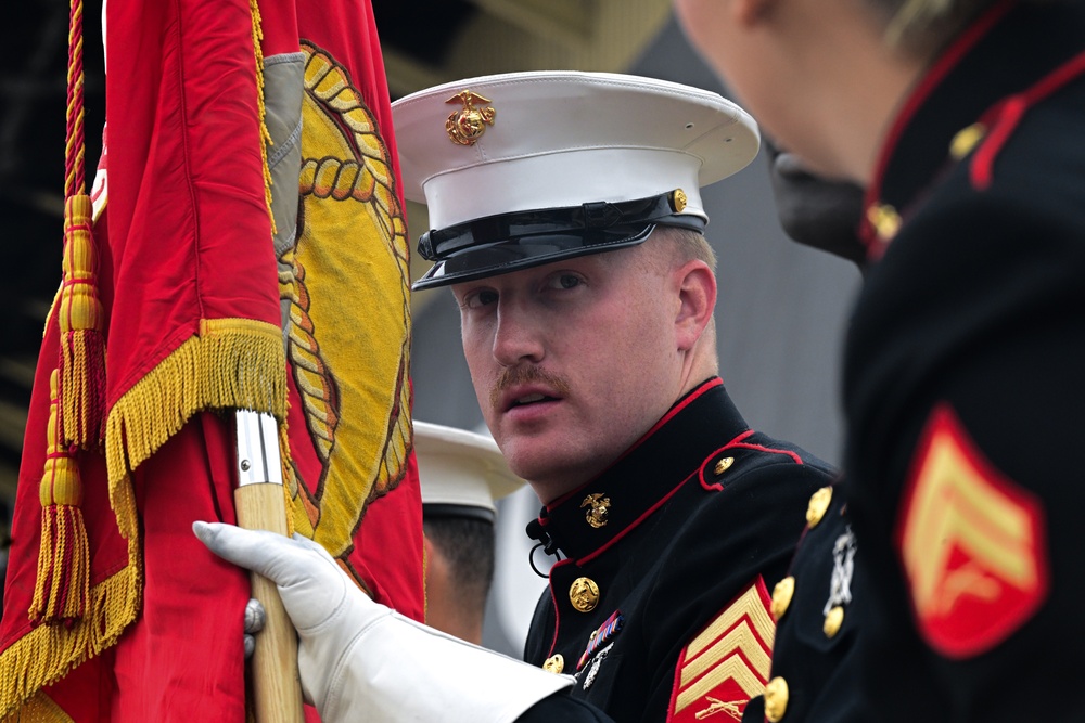 Marine Corps Mounted Color Guard