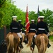 Marine Corps Mounted Color Guard