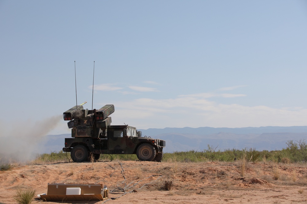 1-174th ADA Avenger Live Fire