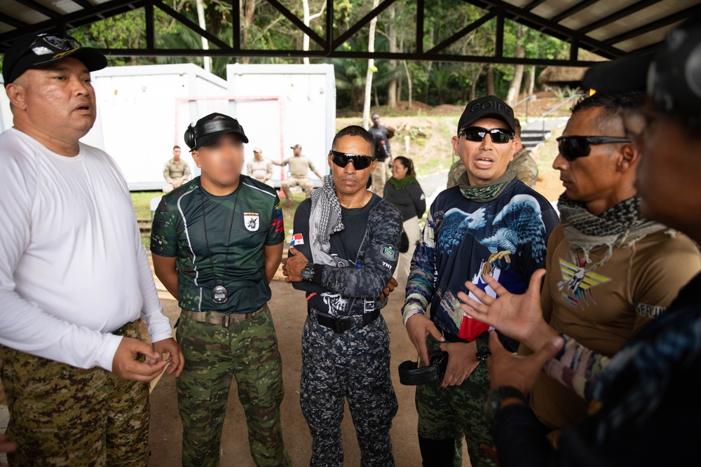 Competitors take part in Fuerzas Comando 24 Sniper Course II