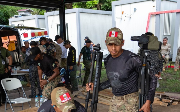 Competitors take part in Fuerzas Comando 24 Sniper Course III