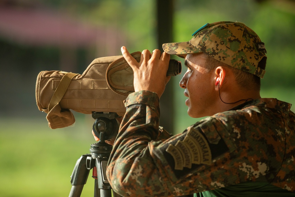 Competitors take part in Fuerzas Comando 24 Sniper Course III