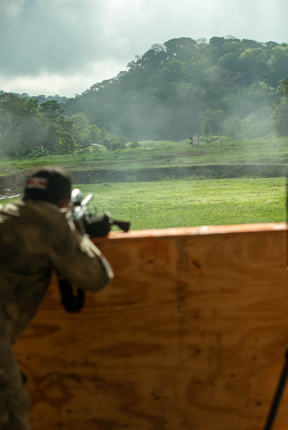 Competitors take part in Fuerzas Comando 24 Sniper Course III