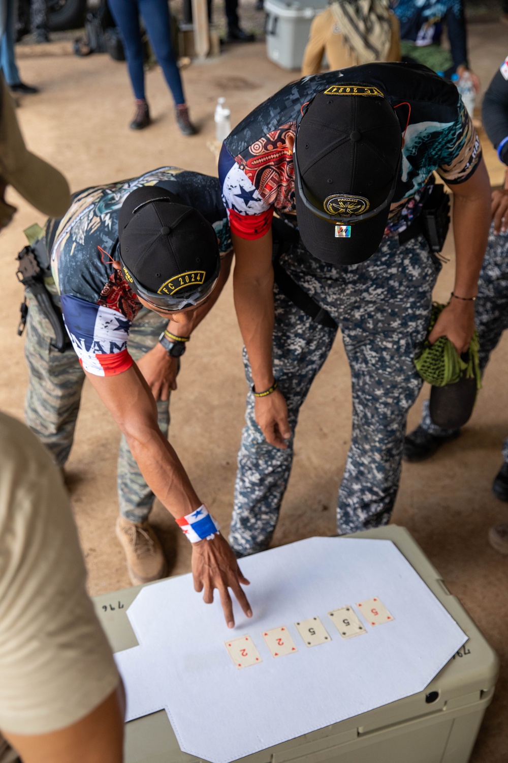 Competitors take part in Fuerzas Comando 24 Sniper Course III