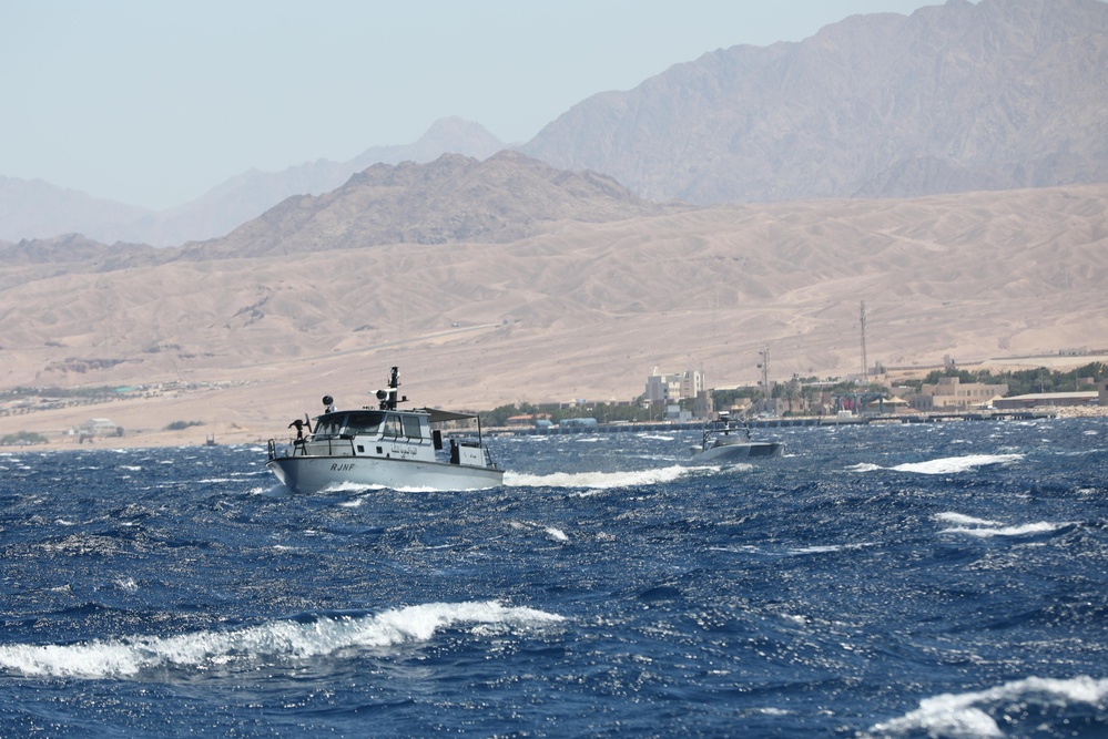 Maritime Security Mock vessel escort