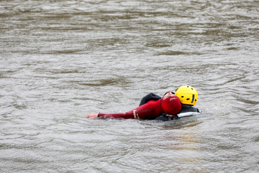 Riverine training at Gobi Wolf 2024