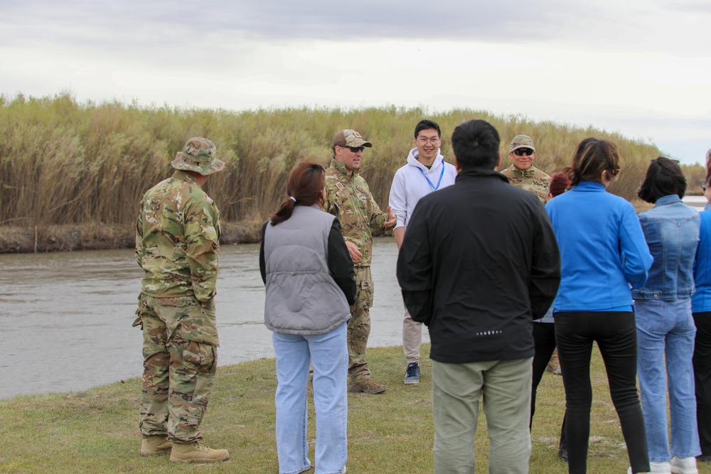 Riverine training at Gobi Wolf 2024