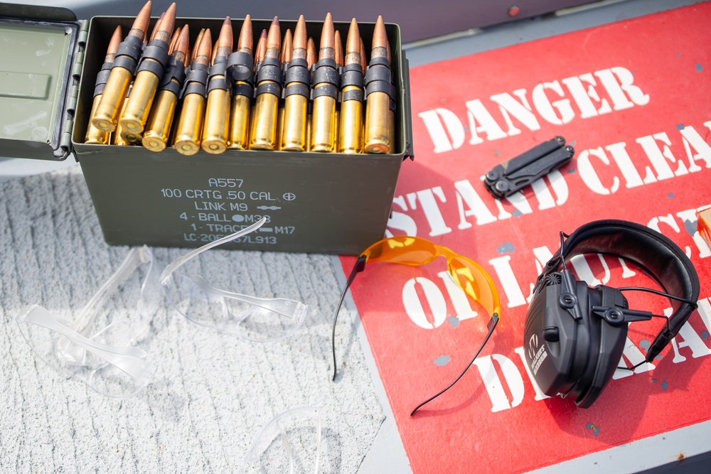 Porter Conducts Live-Fire Exercise