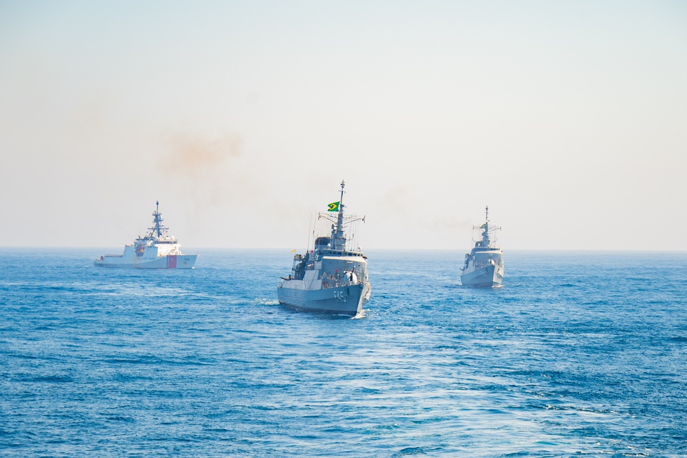 Porter conducts Bilateral Exercise