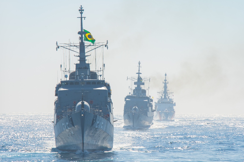 Porter conducts Bilateral Exercise