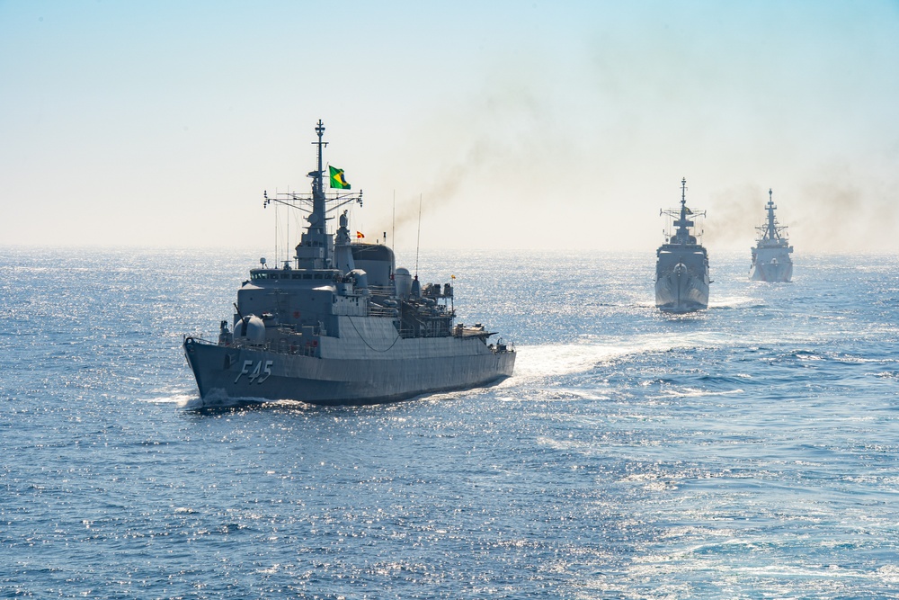 Porter conducts Bilateral Exercise