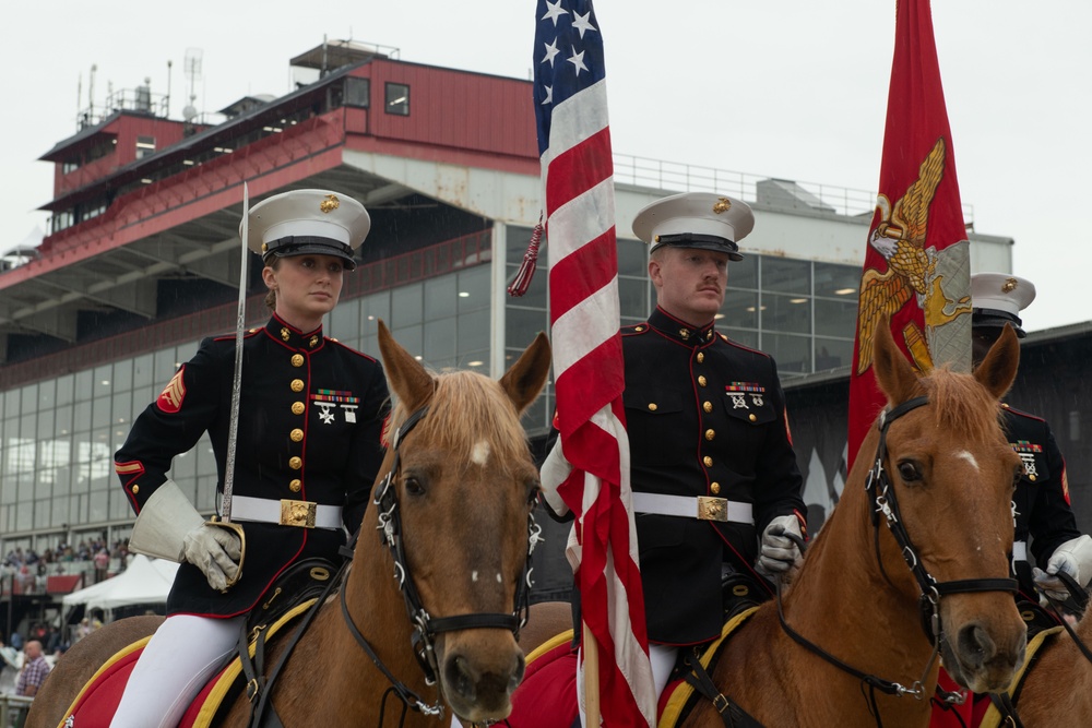Marine Corps Mounted Color Guard East Coast Tour