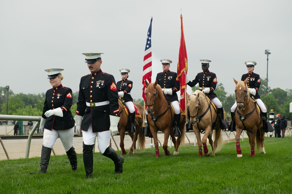 Marine Corps Mounted Color Guard East Coast Tour