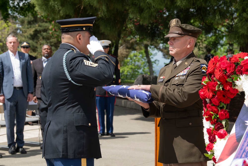 Memorial Service for Maj. (ret.) Charles L. Deibert