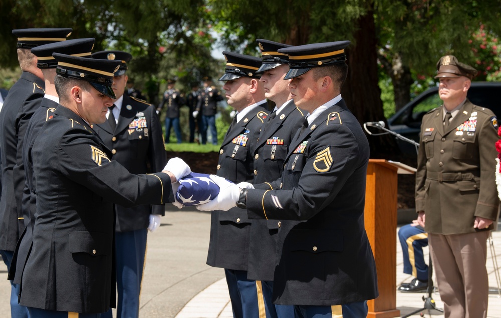 Memorial Service for Maj. (ret.) Charles L. Deibert