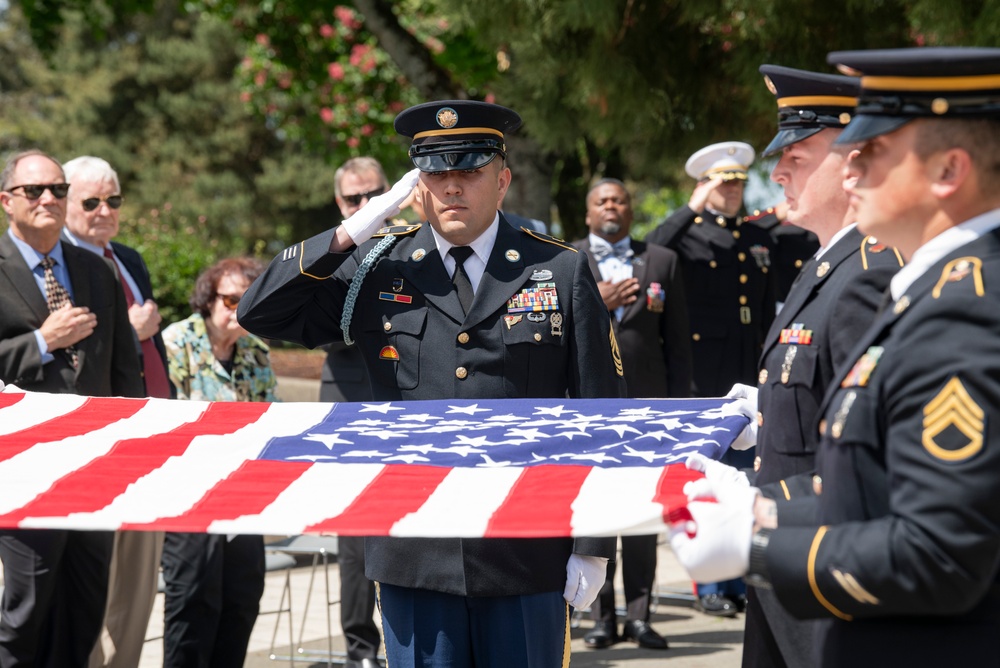 Memorial Service for Maj. (ret.) Charles L. Deibert