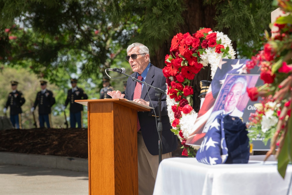 Memorial Service for Maj. (ret.) Charles L. Deibert