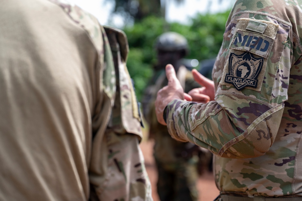 Ivorian Special Forces Conduct Simulated CASEVAC at Flintlock 24