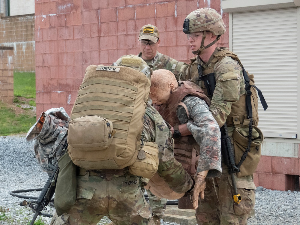 Combat medic training