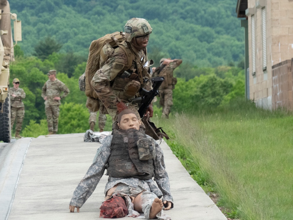 Combat medic training