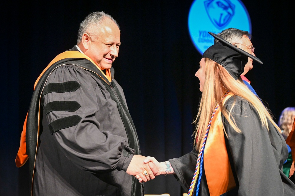 SECNAV Del Toro Attends York County Community College Commencement