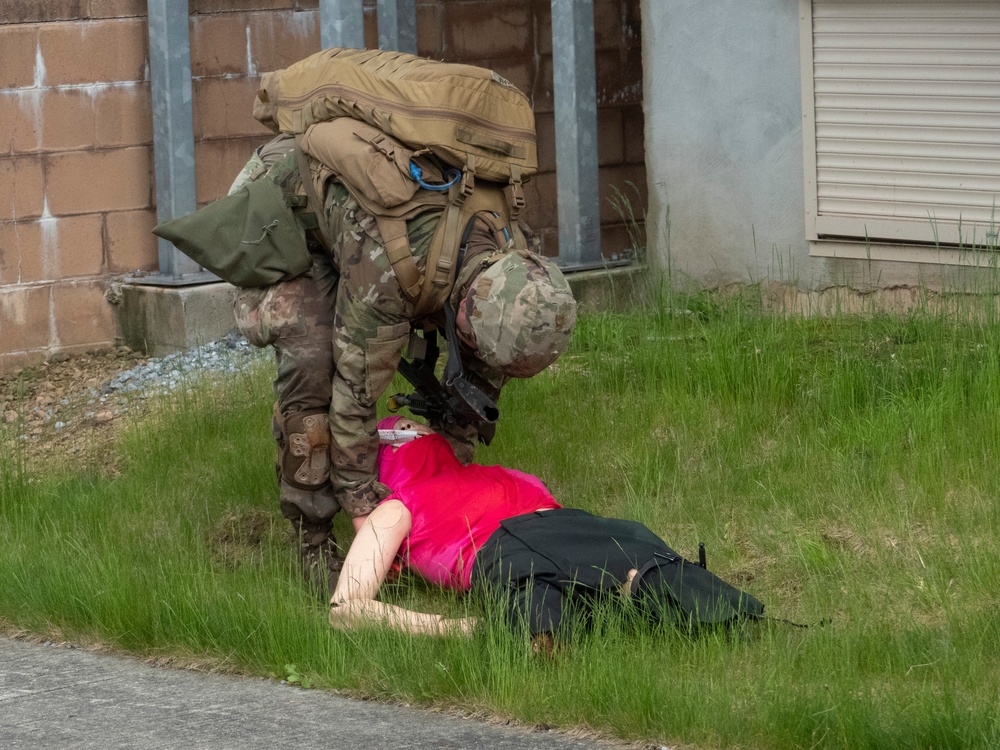 Combat medic training