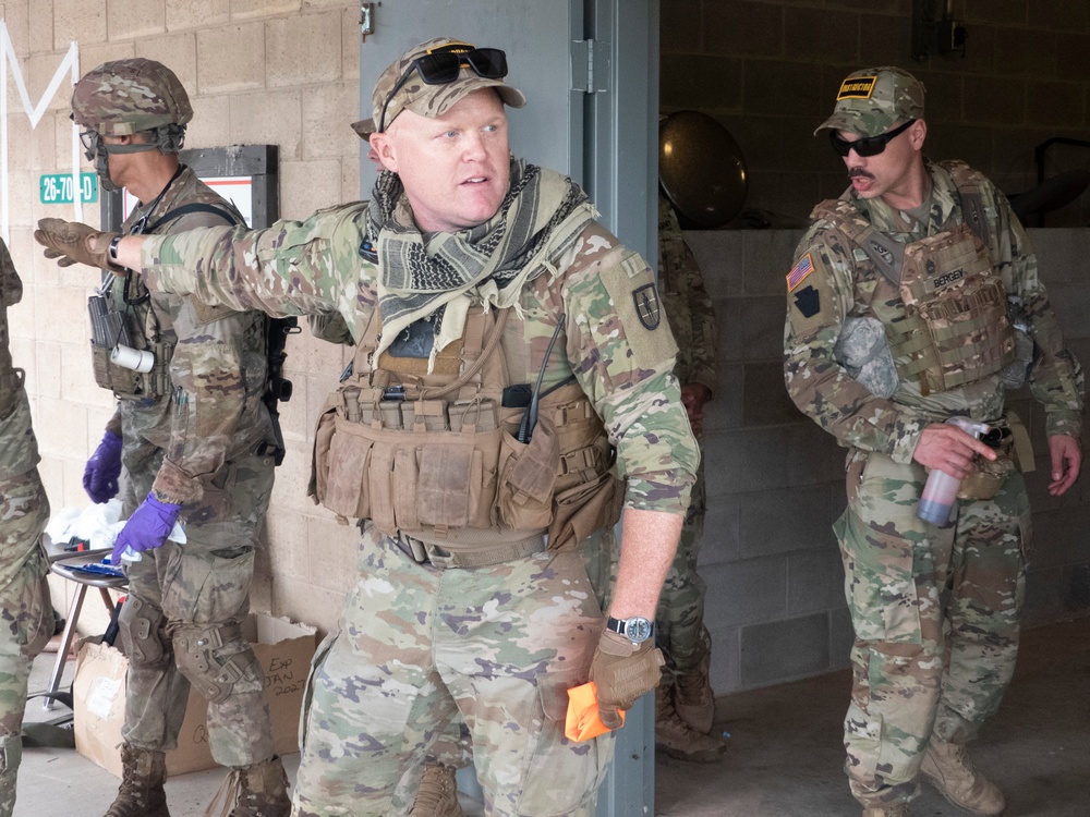 Combat medic training
