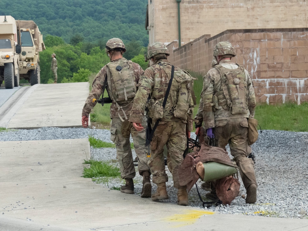 Combat medic training