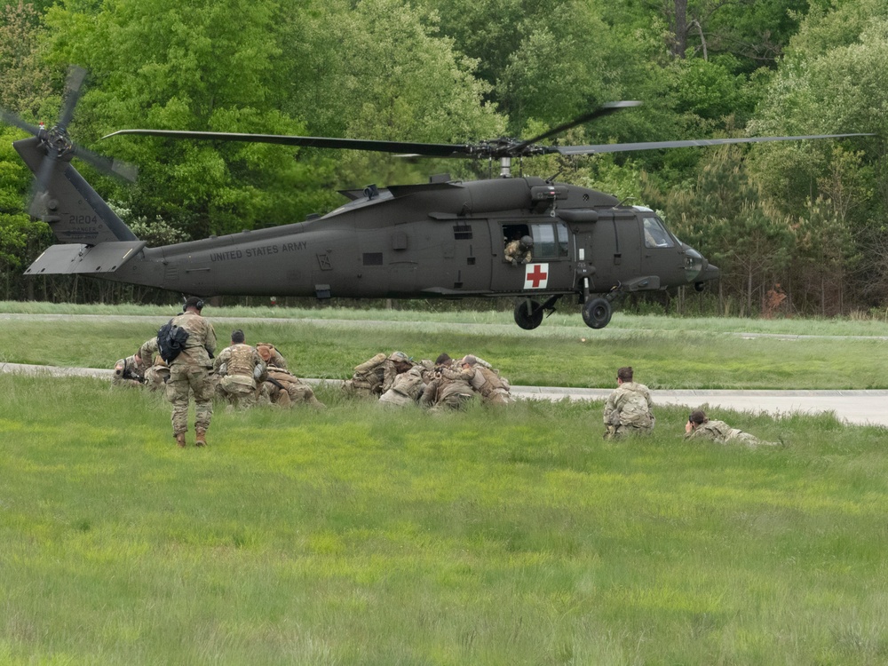 Combat medic training