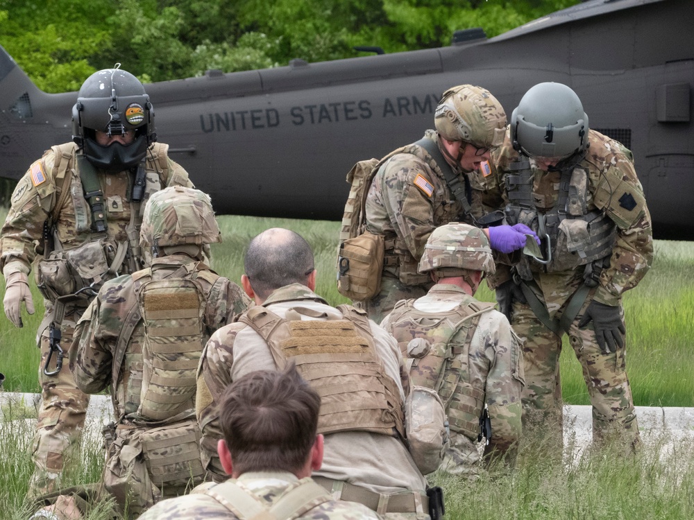 Combat medic training