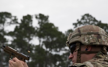Medical Research and Development Command and Medical Readiness Command, East, participates in the Best Leadership Competition in a Fort Stewart, Georgia