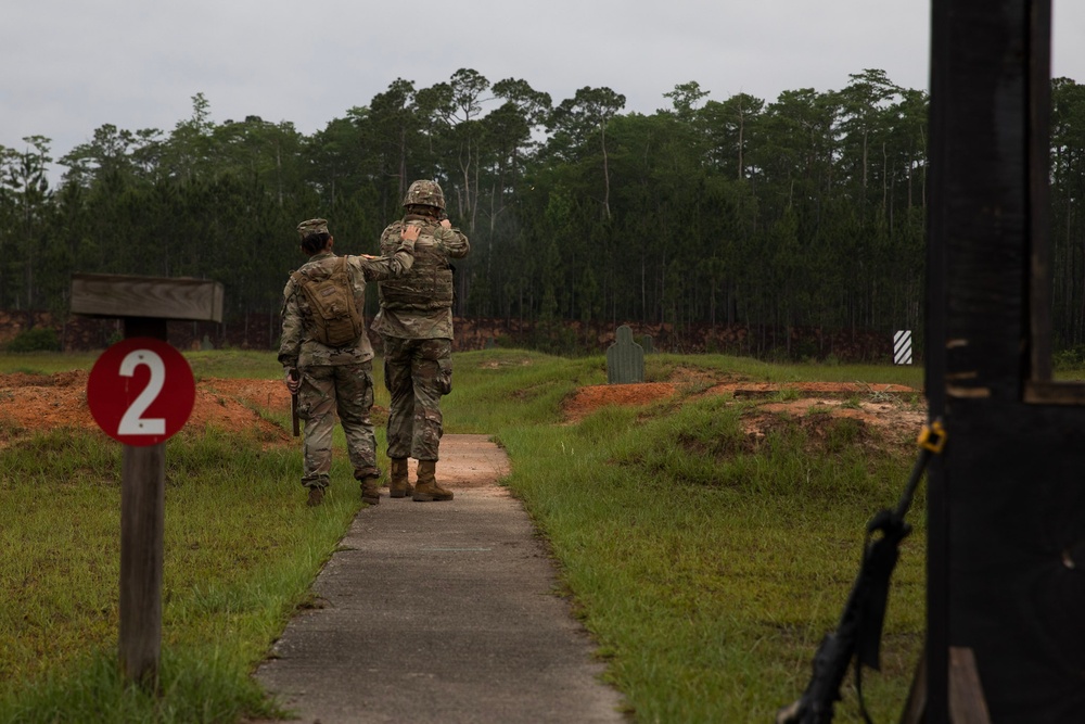 Medical Research and Development Command and Medical Readiness Command, East, participates in the Best Leadership Competition in a Fort Stewart, Georgia