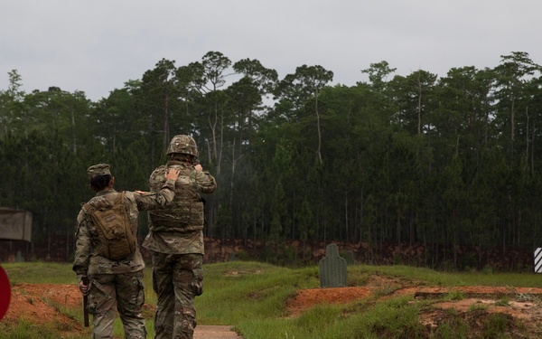 Medical Research and Development Command and Medical Readiness Command, East, participates in the Best Leadership Competition in a Fort Stewart, Georgia