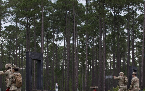Medical Research and Development Command and Medical Readiness Command, East, participates in the Best Leadership Competition in a Fort Stewart, Georgia