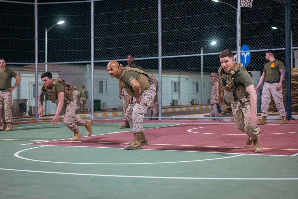 Maritime Combined Task Group Charlie: U.S. Marines with Marine Forces Reserve Participate in a Warrior Night in Jordan