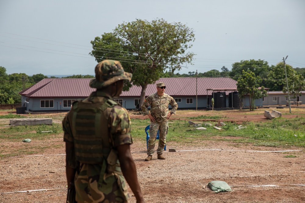 US, Ghana conduct room clearing training during African Lion 2024