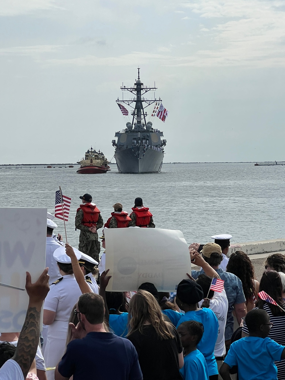 USS Carney Homecoming