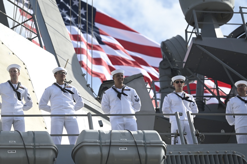 USS Carney Homecoming