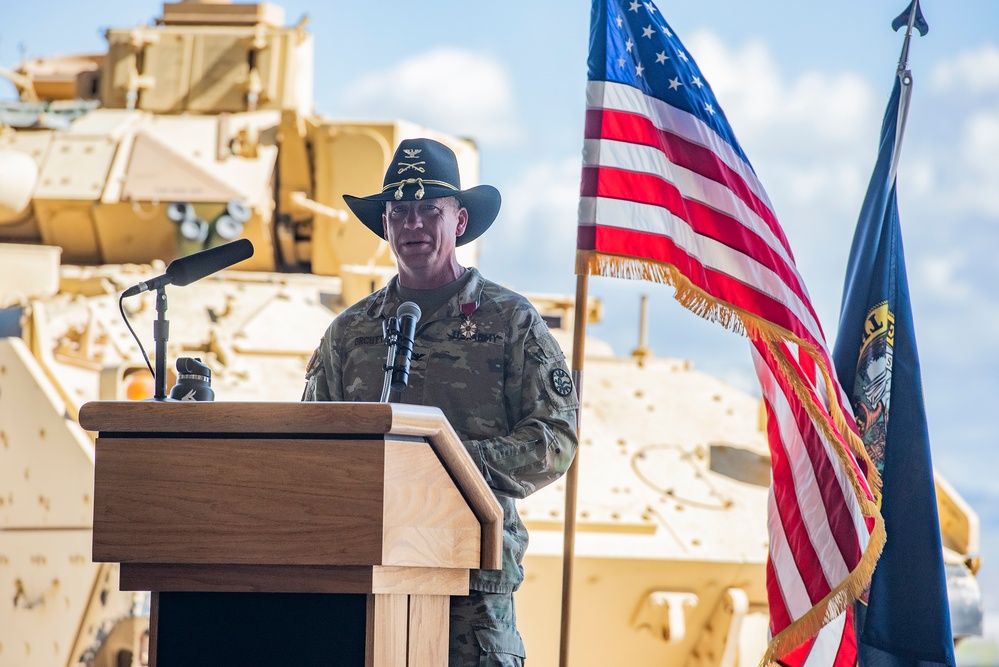 Idaho National Guard's largest unit 116th CBCT gains new commander