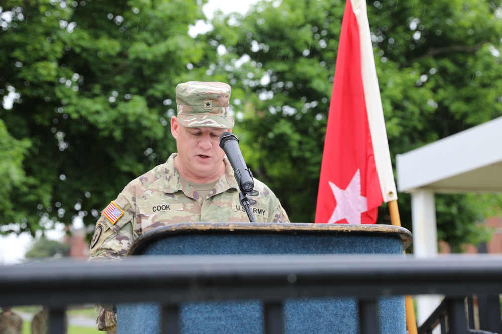 78th Training Division Change of Command