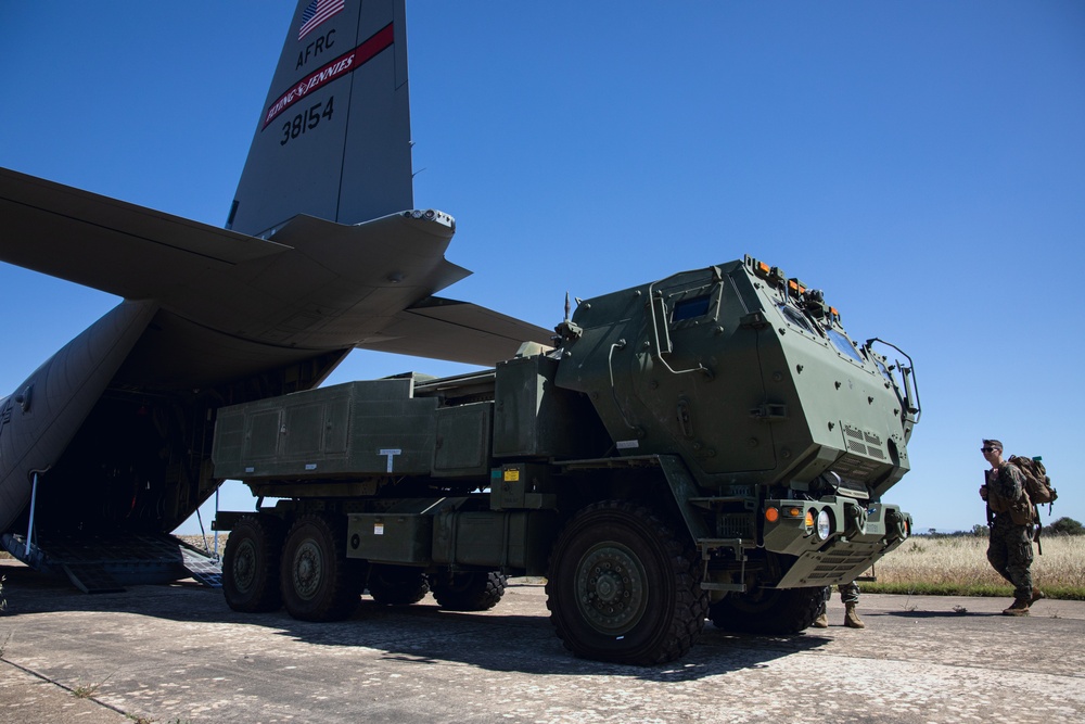 HIMARS Training Operation in Italy