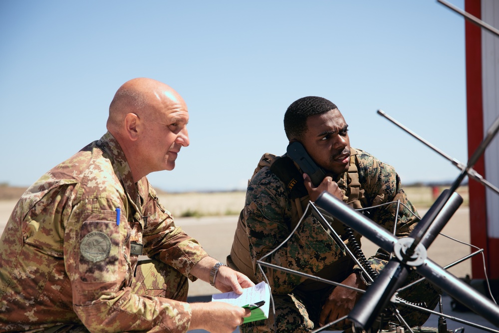 HIMARS Training Operation in Italy