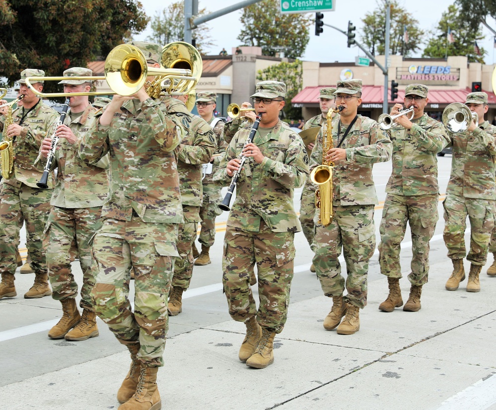 300th Army Band at TAFDA parade