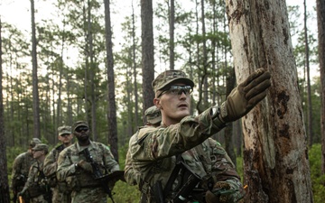 Soldiers compete in the MRC, East and MRDC Best Leader Competitions Land Navigation Event