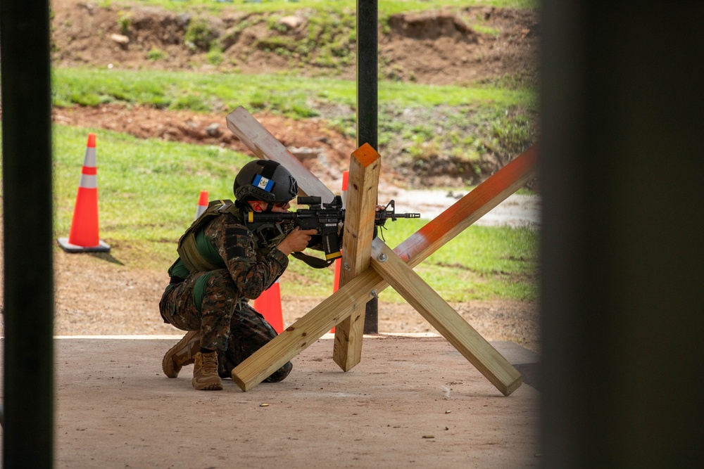 Competitors take part in Fuerzas Comando 24 combined Assaulter and Sniper Course III